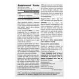 SAMe supplement facts and directions panel