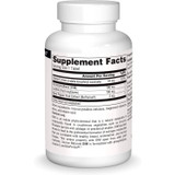 Back of DIM bottle with supplement facts panel