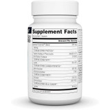 Back of Daily Essential Enzymes 60 capsule bottle with supplement facts panel