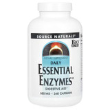 Source Naturals Daily Essential Enzymes 500 mg 240 capsules bottle