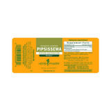 Pipsissewa liquid extract label with supplement facts