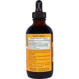 Thyroid Calming larger bottle back label with supplement facts