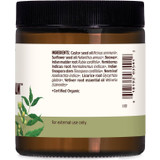 Soothing Skin Balm jar back with ingredients list