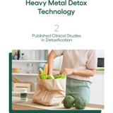 Woman unpacking groceries, PectaClear published clinical studies graphic