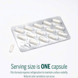 HMF Intensive capsules in a blister pack, serving size is one capsule