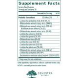 HMF Multi Strain 50 supplement facts with fifteen probiotic strains
