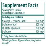Genestra Brands Glutathione Precursors - 30 Capsules