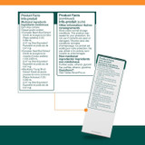 Pulmo-gen supplement facts and medicinal ingredients panel