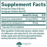 Genestra Brands D3 K2 mulsion - 20 Milliliters