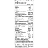 PreNatal Plus DHA Supplement Facts vitamins minerals DHA panel