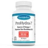 EuroMedica ProHydra-7 source of omega-7 SB-150 sea buckthorn oil 60 softgel bottle