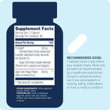 GI Motility Complex supplement facts and recommended dose