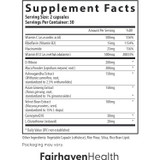 Fairhaven Health CountBoost for Men - Male Fertility Supplement - 60 Capsules