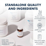 Metabolic Maintenance bottles, standalone quality and ingredients graphic