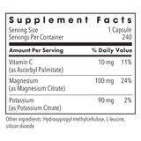 Metabolic Maintenance Potassium Magnesium Citrate, 240 Capsules alternate view