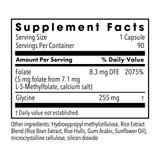 Metabolic Maintenance L-Methylfolate 5 mg - 90 Capsules