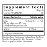 Metabolic Maintenance L-Methylfolate 10mg - 90 Capsules