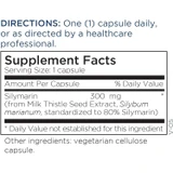 Metabolic Maintenance Silymarin (Milk Thistle Extract) 300mg