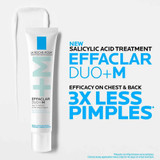 Effaclar Duo+M salicylic acid treatment for face, chest and back graphic