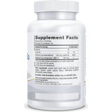 Back of Nordic Naturals Vitamin D3+K2 bottle with supplement facts