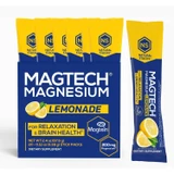 Magtech Magnesium Lemonade box with stick pack beside it