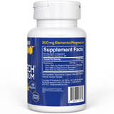 MagTech bottle supplement facts side