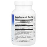 Ashwagandha bottle back with supplement facts and suggested use