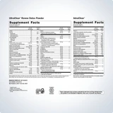 Second set of UltraClear Renew and AdvaClear supplement facts