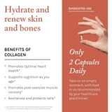Hydrate and renew skin and bones benefits, only 2 capsules daily