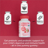 Kids Prebiotic and Probiotic B. subtilis and B. coagulans digestive immune graphic