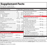 Joint Vibrance supplement facts with collagen cartilage builders