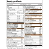 Green Vibrance Chocolate Coconut supplement facts with grasses probiotics enzymes