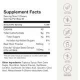 HumanN SuperBeets Heart Chews - 60 Chews