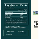 Natural Laxative supplement facts with senna Cape aloe dandelion chamomile fennel