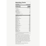 HTB Rejuvenate Superfood nutrition facts panel