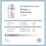 Omega-3 Rejuvenate purity test results sheet