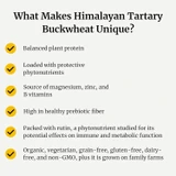 What makes Himalayan Tartary buckwheat unique checklist