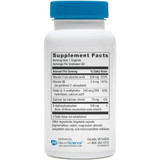 Serene supplement facts with 5-HTP B vitamins folate and calcium