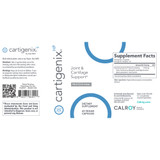 Full Cartigenix label with supplement facts and directions
