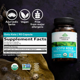 Organic India Gotu Kola - 90 Capsules
