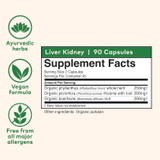 Organic India Liver Kidney - 90 Capsules