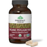 Organic India Organic Psyllium Fiber 180 veg capsule bottle
