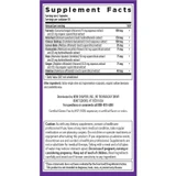 Turmeric Force Nighttime facts with turmeric holy basil lemon balm hops valerian