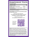 Turmeric Force box panel with supplement facts and QR code
