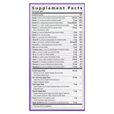Every Man's One Daily 40+ supplement facts panel, second copy