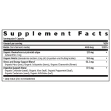 Hair Skin & Nails facts panel for multi-size listing, biotin astaxanthin Reishi blends