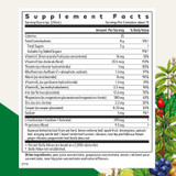 Iron Sport facts with iron magnesium zinc copper B vitamins vitamin C D herbal blend