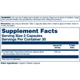Solaray Organically Grown Fermented Royal Agaricus Mushroom - 60 Capsules