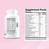 TheraNatal Core bottle with supplement facts panel