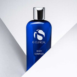 Body Complex bottle on an angled white background